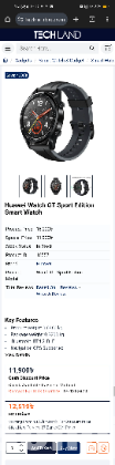 huawei smart watch gt